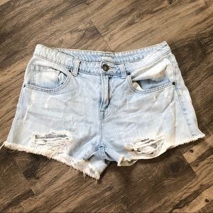 BDG Urban Outfitters Jean Shorts 28W Freja Midrise